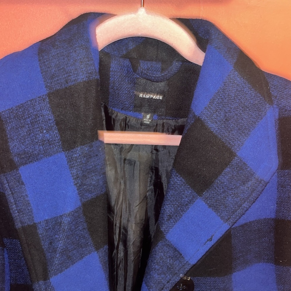 Rampage Plaid Jacket size Small - Picture 3 of 3